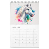 2025 Twelve Majestic Horses Calendar Kalender (Jan 2026)
