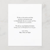 2025 Typografie Zwart Gelukkig Nieuwjaar Foto (Achterkant)