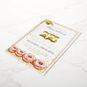 2025 Uitnodiging voor Diplomauitreiking Donuts en (Gedraaid)