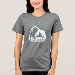 2025 Usk Chicago Schetsseminar Tri-Blend Shirt