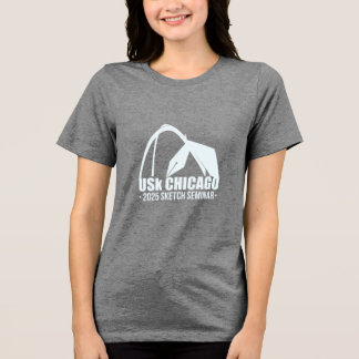 2025 Usk Chicago Schetsseminar Tri-Blend Shirt