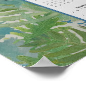 2025 Varens Vogelkalender Poster (Hoek)