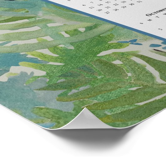 2025 Varens Vogelkalender Poster (Hoek)