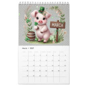 2025 Varkenskalender Kalender (Mar 2027)