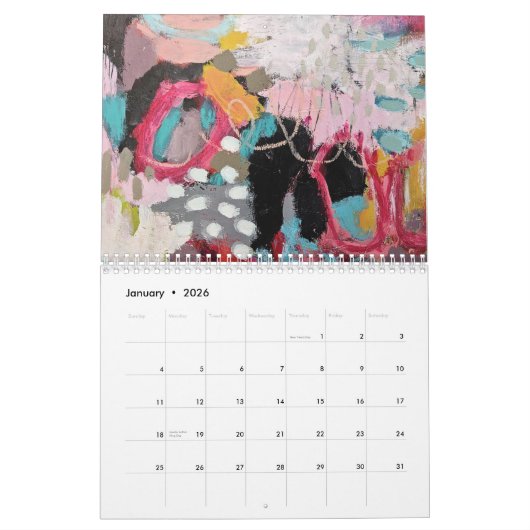 2025 - Velden van bloemen - Betty Franks Kalender (Jan 2026)