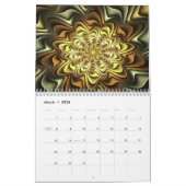 2025 Verbazingwekkende Fractal Art Psychedelic Kalender (Mar 2026)