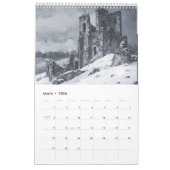 2025 Verlaten plaatsen Kalender – Vergeten plaatse (Mar 2026)