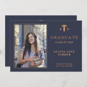 2025 Verpleegschool afstuderen foto Aankondiging (Voorkant / Achterkant)