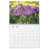 2025 Vier seizoenen bloemen kalender (Mar 2027)