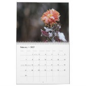 2025 Vier seizoenen bloemen kalender (Feb 2027)