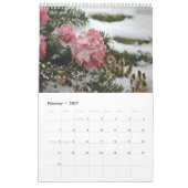 2025 Vier seizoenen bloemen kalender (Feb 2027)