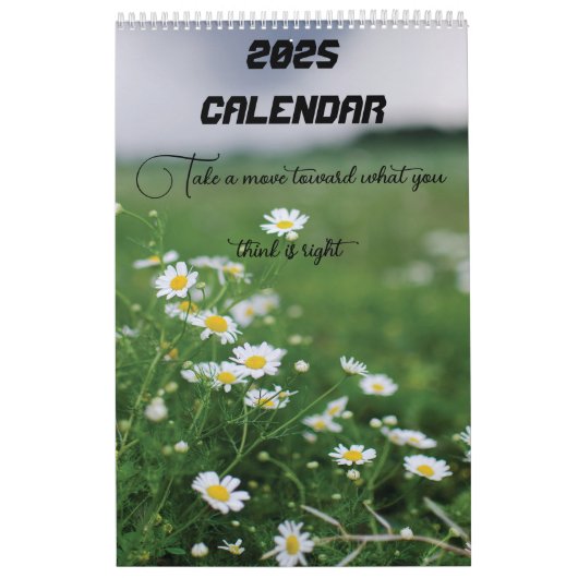 2025 Vier seizoenen Kalender (Hoes)