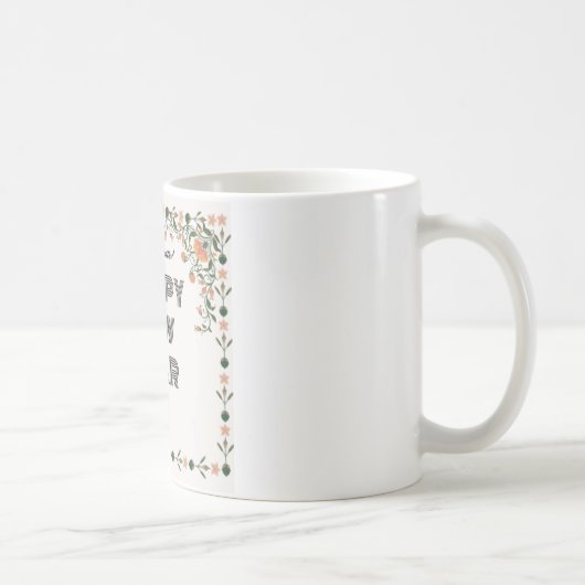 2025 vieren met elke slok koffiemok (Rechts)