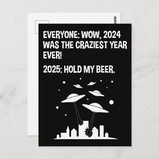 2025 vieren we onze bierdag briefkaart (Voorkant / Achterkant)