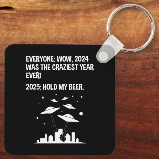 2025 vieren we onze bierdag sleutelhanger (Achterkant)