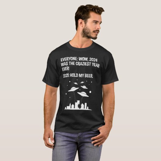 2025 vieren we onze bierdag t-shirt (Voorkant volledig)
