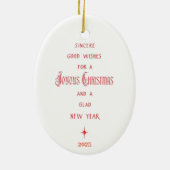2025 Vintage Kretchman Ornament (Achterkant)