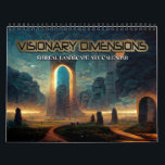 2025 Visionaire Afmetingen 3 Surrealistische Lands Kalender<br><div class="desc">Introductie van onze "Visionaire Dimensies" Muurkalender - een surrealistische reis door het buitengewone! Dompel jezelf onder in een jaar van geestverruimende landschappen, waar de werkelijkheid vervaagt met het bizarre. Elke maand onthult een uniek meesterwerk van surrealistische kunst, die je als geen ander meeneemt op een visuele odyssee. Van verdraaide droomlandschappen...</div>