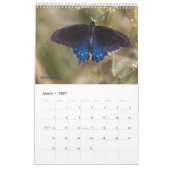 2025 Vlinder Een Pagina Kalender (Mar 2027)
