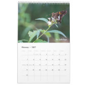 2025 Vlinder Een Pagina Kalender (Feb 2027)