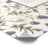 2025 Voljaar Kalender Thistle Poster (Hoek)