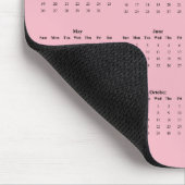 2025 volledige jaarkalender muismat (Hoek)
