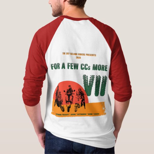 2025 voor een paar CC's Meer VII T-shirt (Achterkant)