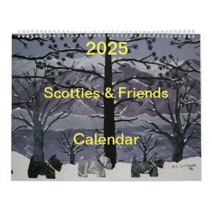 2025 Vrienden en vrienden Kalender