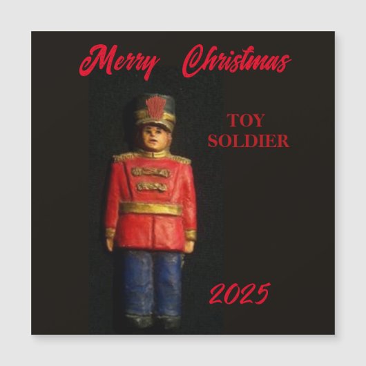 2025 VROLIJK KERST SPEELGOED SOLDAAT (Voorkant)