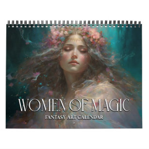 2025 Vrouwen van Magic 3 Fantasy Kunstkalender Kalender
