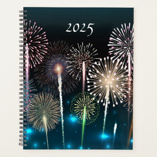 2025 Vuurwerk Nieuwjaar Planner (Voorkant)