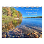 2025 Walden Pond/Concord Kalender (Hoes)