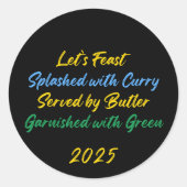 2025 Warriors Sticker (Voorkant)