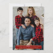 "2025 Was Wild" Foto Kerst & Vakantie Kaart (Achterkant)