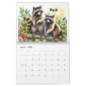 2025 Wasbeer Familie Fun Animals Kalender (Mar 2027)