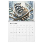 2025 Wasbeer Familie Fun Animals Kalender (Feb 2027)