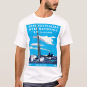 2025 Weta Nationals T-shirt - Wit/Zwart/Blauw (Voorkant)