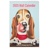 2025 Whimsical Dog Calendar - Groot Kalender (Hoes)