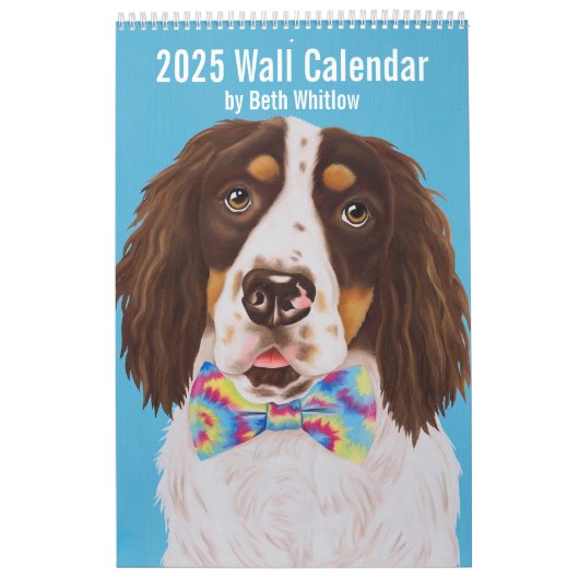 2025 Whimsical Dog Kalender (Hoes)