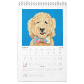2025 Whimsical Dog Kalender - Klein (Mar 2027)