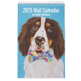 2025 Whimsical Dog Kalender - Klein