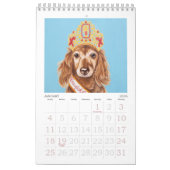 2025 Whimsical Dog Kalender - Klein (Jan 2026)