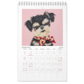 2025 Whimsical Dog Kalender - Klein (Feb 2026)
