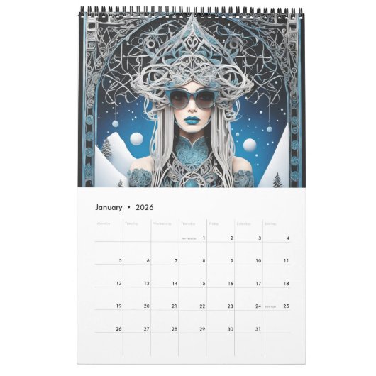2025 Wiccans Kalender (Jan 2026)