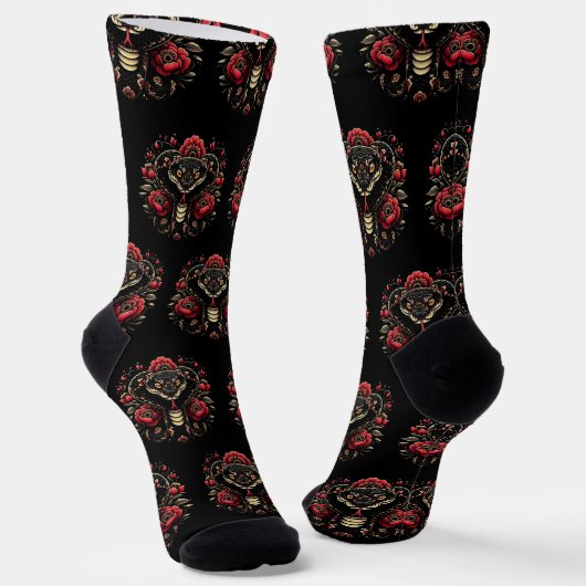 2025: Wijsheid, transformatie Sokken (Gebogen)