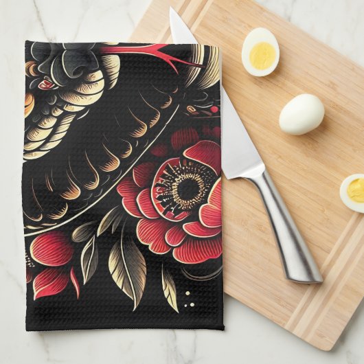 2025: Wijsheid, transformatie Theedoek (Quarter Fold)