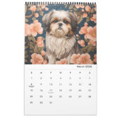 2025: William Morris inspireert katten en honden Kalender (Mar 2026)