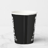 2025 Witte Tekst Nieuwjaar Event Custom Papieren Bekers (Rechts)