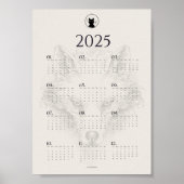 2025 Wolf Schetskalender Poster | "Dies Irae" (Voorkant)