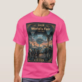 2025 World Expo - World's Fair Poster Art T-shirt (Voorkant)